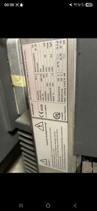 Centrală termică Buderus Doppeltherm 12-PG – motorină/păcură + lemne – 29 kW – stare foarte bună