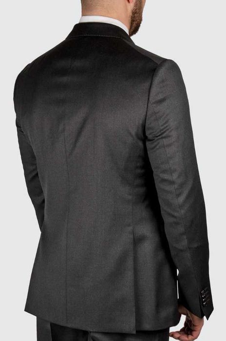Sacou blazer 50 XL de lux Eduard Dressler lana respirabila grey