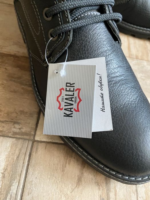 Мъжки кожени обувки