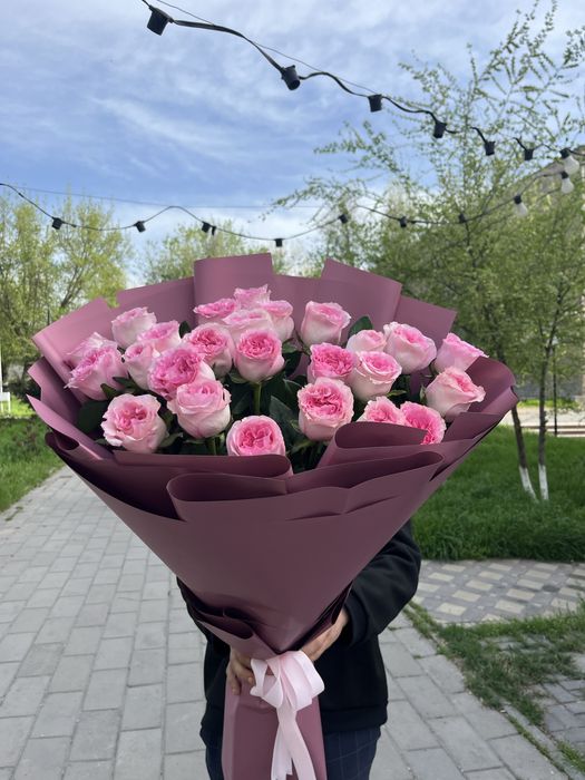 Розы Голландия 100см 480тг