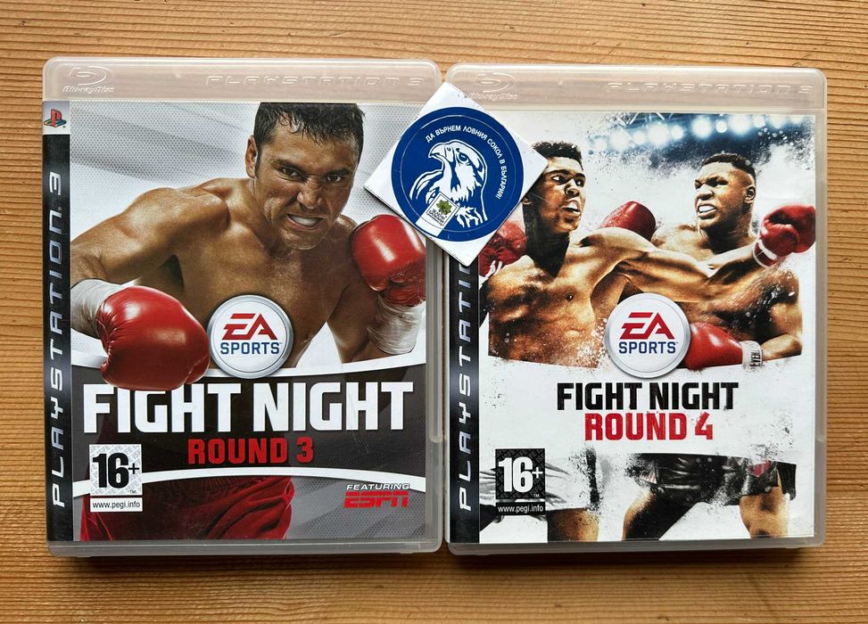 Fight Night Round 3 + Round 4  PlayStation 3 PS3 Плейстейшън 3 БОКС