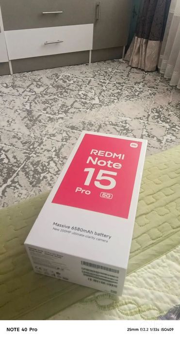 Redmi note 15 pro 5G 8/256 GB