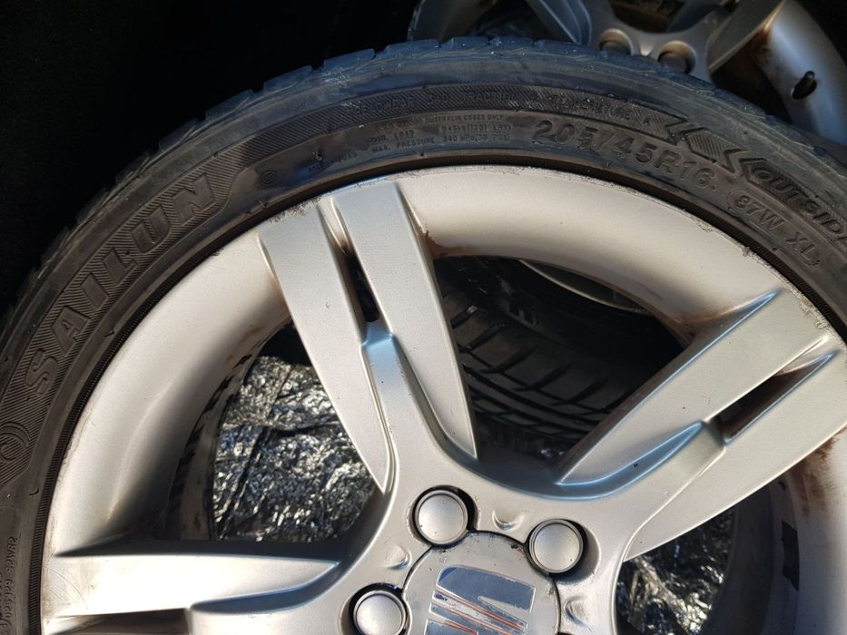 Джанти Сеат Ибиза 6L FR/Cupra 16 цола 4 бр. с гуми