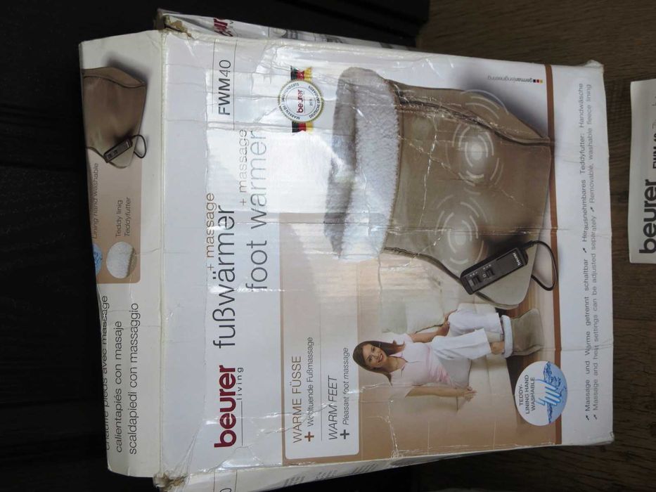Beurer FWM40 Термоподложка с масажор за кракa