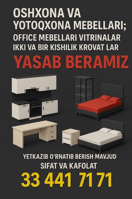 Mebel kuhuni spalni krovatlar