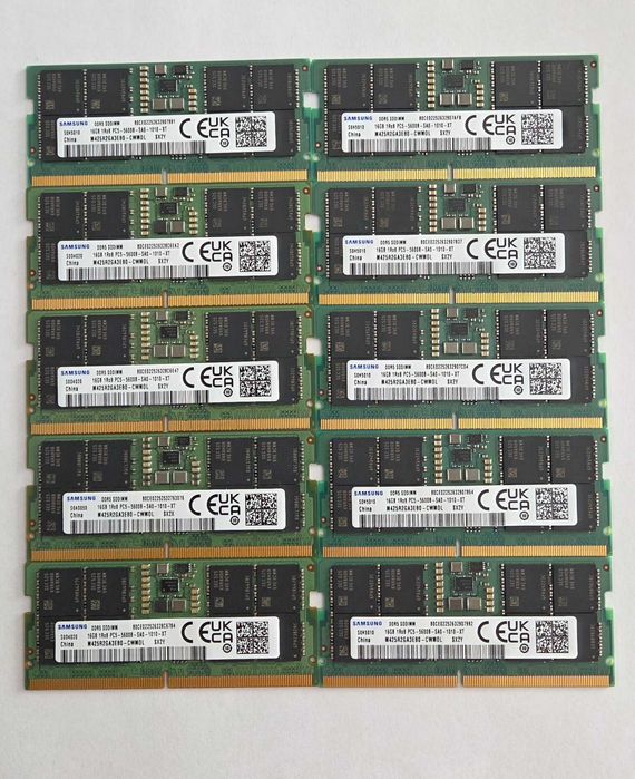 Memorie laptop Samsung 16GB DDR5, 5600MHz