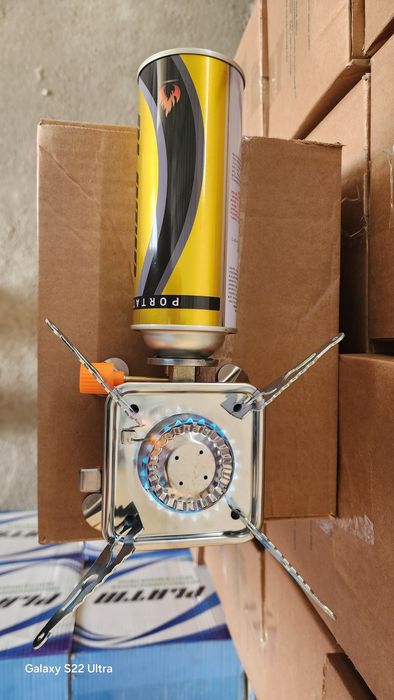 Gaz. Garelka. Spichka