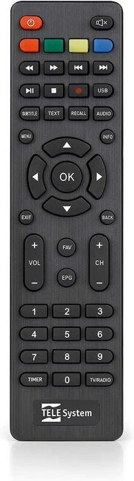 Decodor telesistem T2 TS6105,DVB-T2 HEVC pe 10 biți,FULL HD HDR HDMI