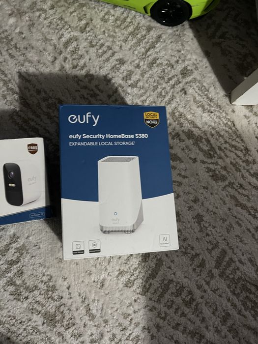 Eufy camera2c si homebase 3 noi deschise pentru proba