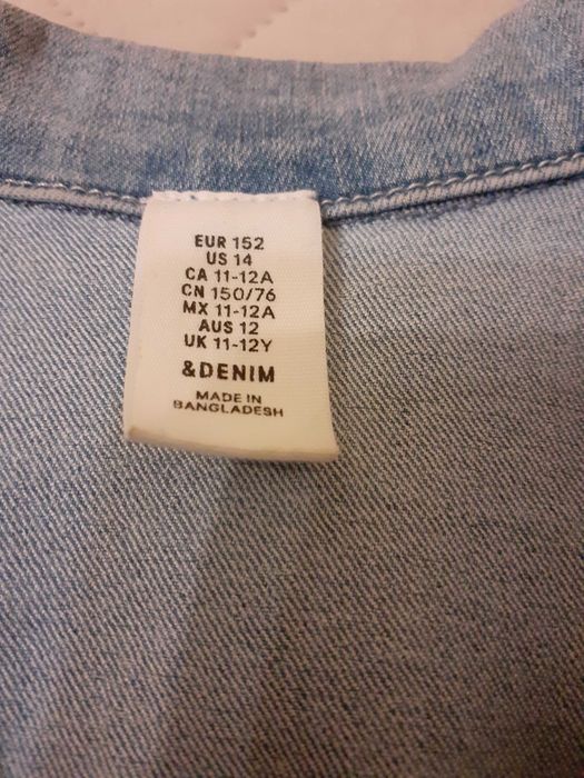 Дънково яке за момиче