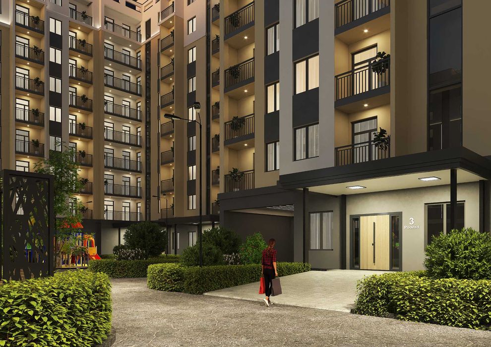 2-к квартира 63.1 м²