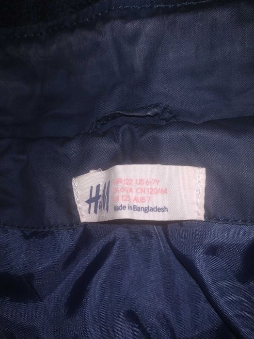 Ризи,обличани по веднъж,яке и други 122/128