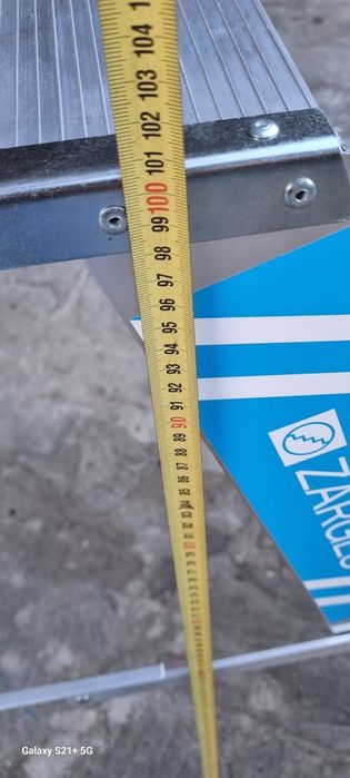 Scara pliabila din aluminiu 2×4 trepte