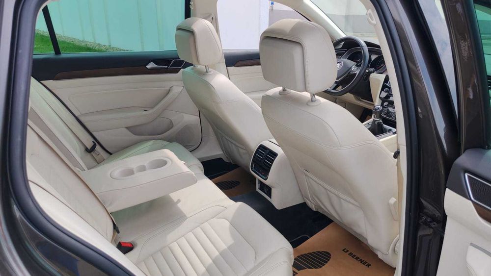 VW Passat An 2015 Motor 2.0 TDi Model Highline Deosebit Interior Piele Crem