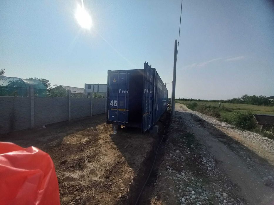 Teren 142mp cu Container – Utilități Oraș – Ideal Depozitare/Weekend