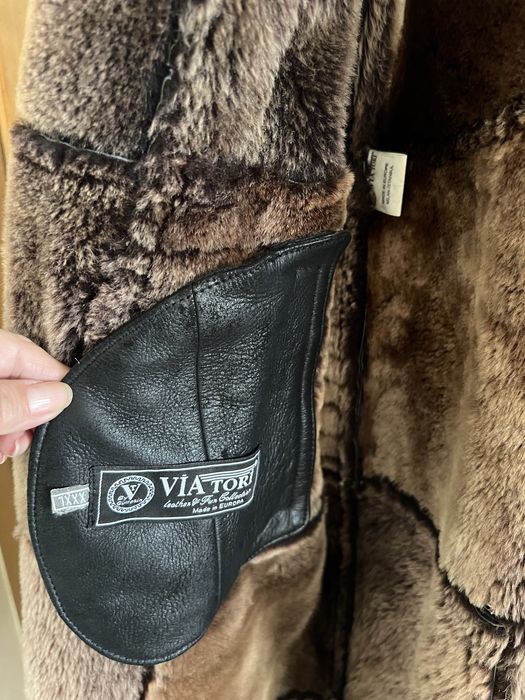 Кожаную дубленку