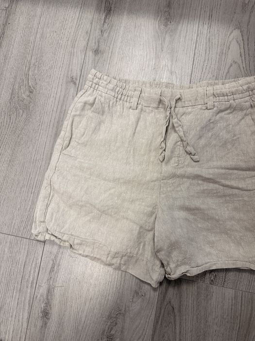 мъжки Къси гащи 100% лен  Zara Зара 32 номер