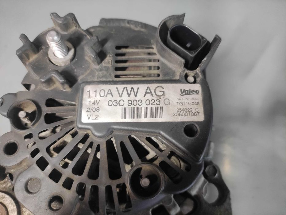 Alternator volkswagen vw golf 5 1.4 tsi cod 03c903023b