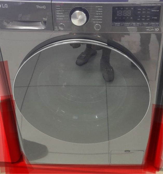 Стиральная машина LG (9кг) Inverter D. drive motor+ Steam Turbo Wash