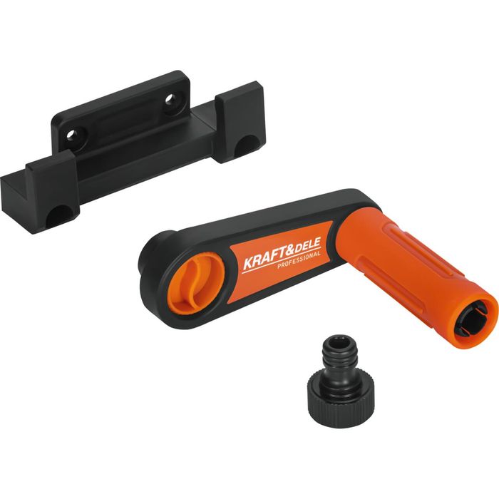 Furtun de gradina cu suport si maner, 1/2", 20 metri, Kraft