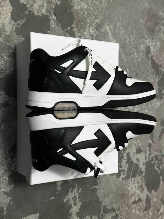 Adidasi Off-White Out Of Office Calf Leather Panda Size 44 - NOI