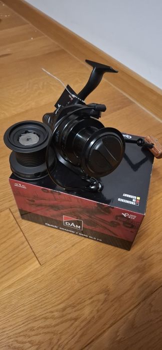 Mulinete crap DAM Quick 7 8000 SLS, 550m 0.35mm, tamb rezerva, NOI