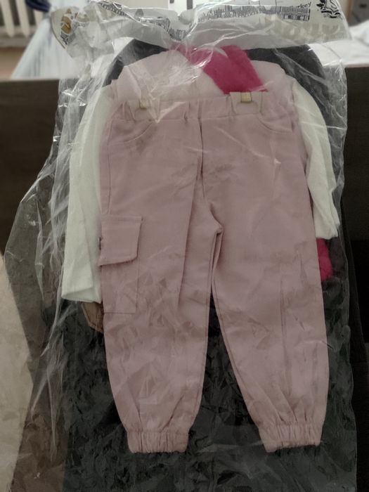 Тройка брюки безрукавка кофта