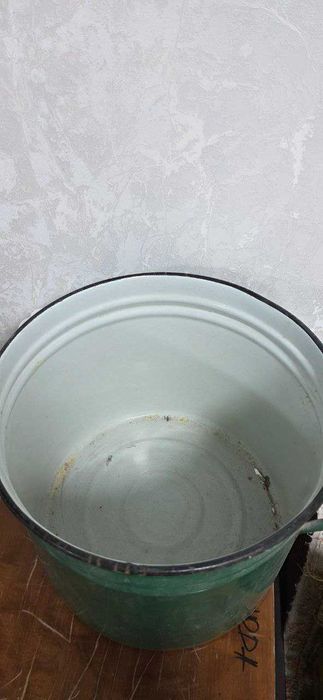 Бак эмалированный 50 литров (Большая кастрюля СССР)