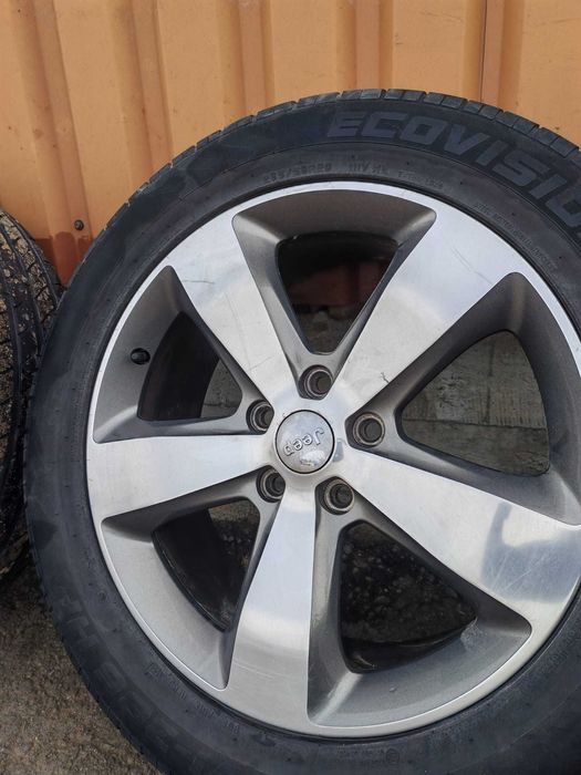 Set jante Jeep Grand Cherokee R20 + anvelope 265/50/R20 Darmanesti
