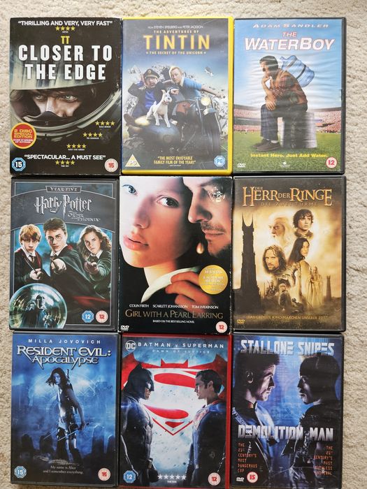 Оригинални  DVD  от лична колекция на Английски език