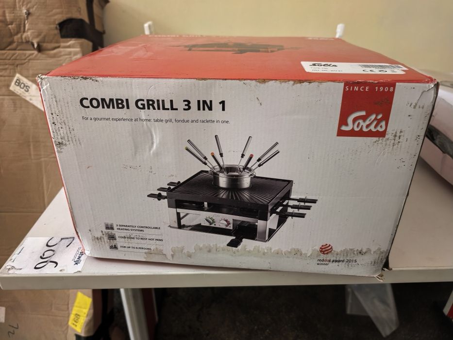 Gratar electric multifunctional Solis Combi 3in1