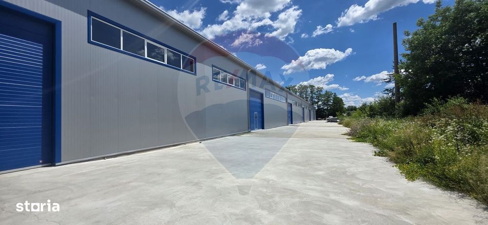 Hala industriala noua 9700 mp 600 KVA pret tva inclus 16000 mp teren