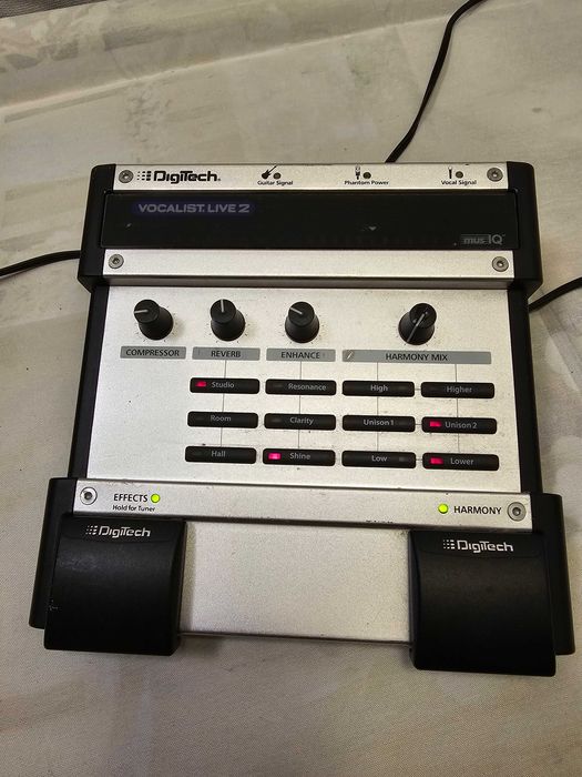 Procesor Voce si Armonie DigiTech Vocalist Live 2, Pedala Efecte