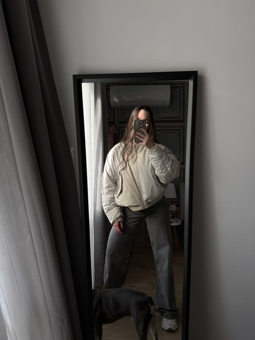 Бомбер яке zara p.S oversize