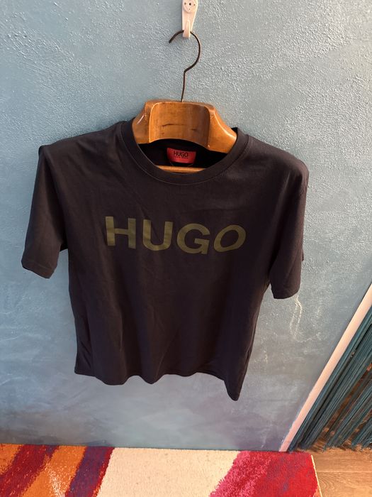 Tricou Hugo albastru Premium