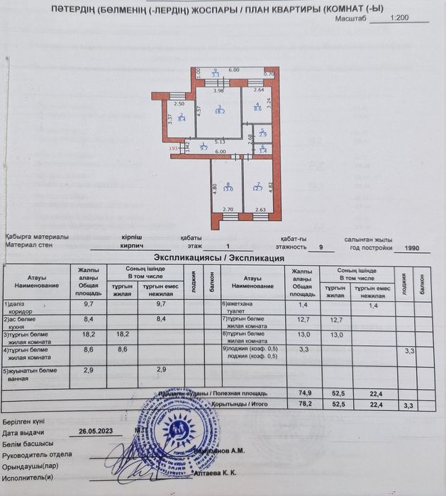 Продам 4 комнатную в МЖК