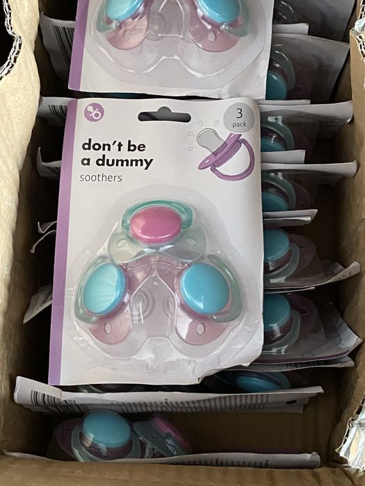 Set 72 suzete, biberon din Silicon, ortodontica, multicolor