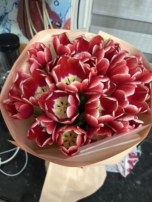 Цветы из qyzgaldaq