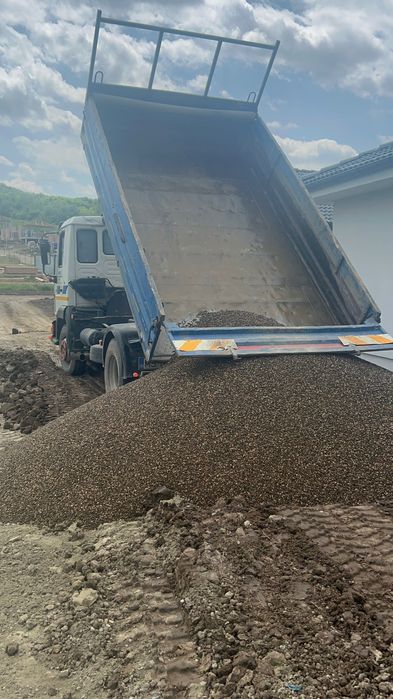 Mini-excavator+bobkat+transport basculabil