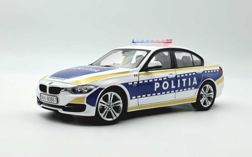 Macheta BMW 3 Series Poliția Română 1:18 Welly