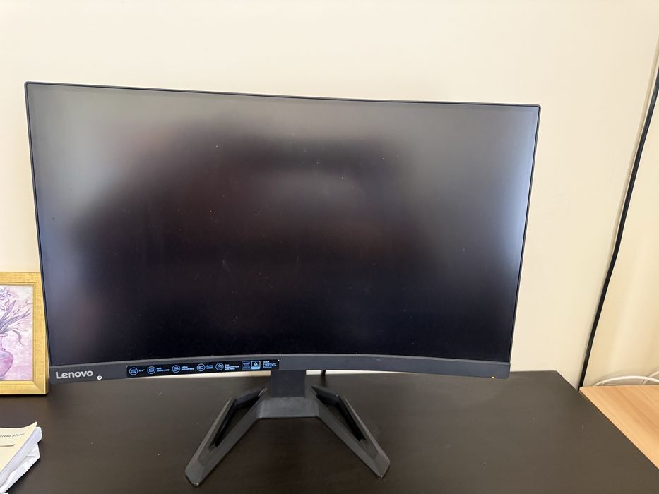 Monitor lenovo G27qc-30, 27 inch, 165 hz, rezolutie 2k, 1ms