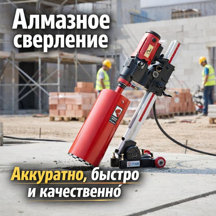 Алмазное сверление бурение