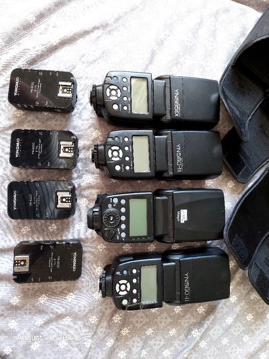 triggere-receivere  pentru DSLR Canon