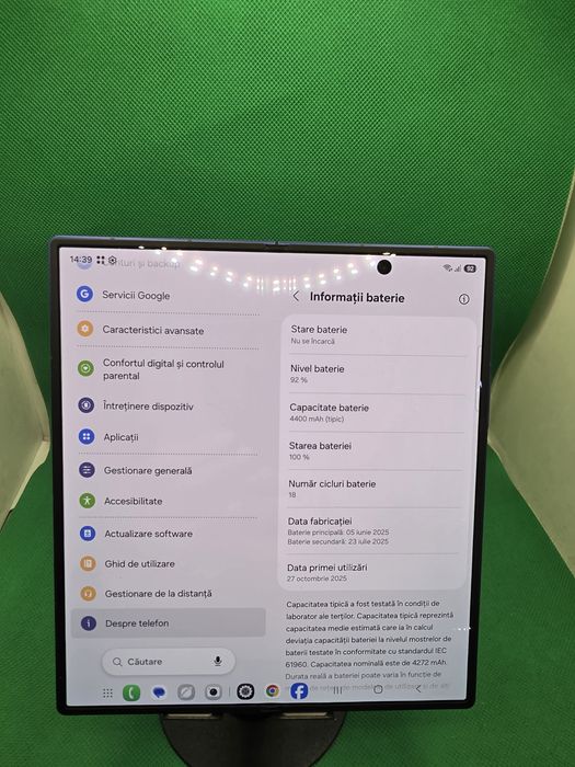 Samsung Z Fold 7 512/12GB•Bateria 100%•Amanet Lazar Crangasi •57677