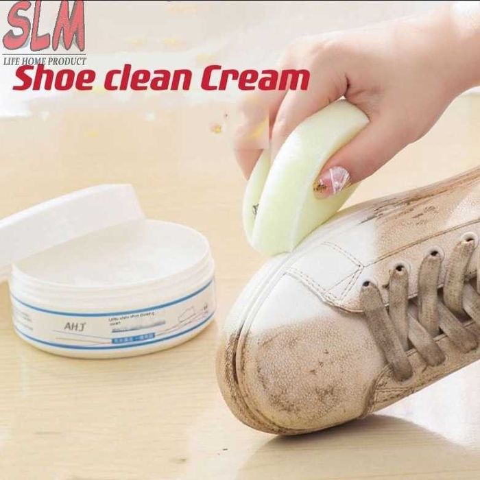 Крем для очистки обуви White shoe cleaner