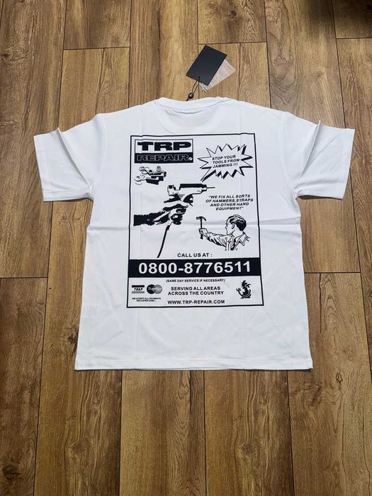 Trapstar "Trap Repair" White T-shirt