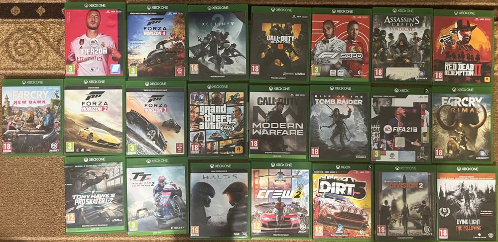 Видео /Конзолна  игра X box one S и + 22бр. игри