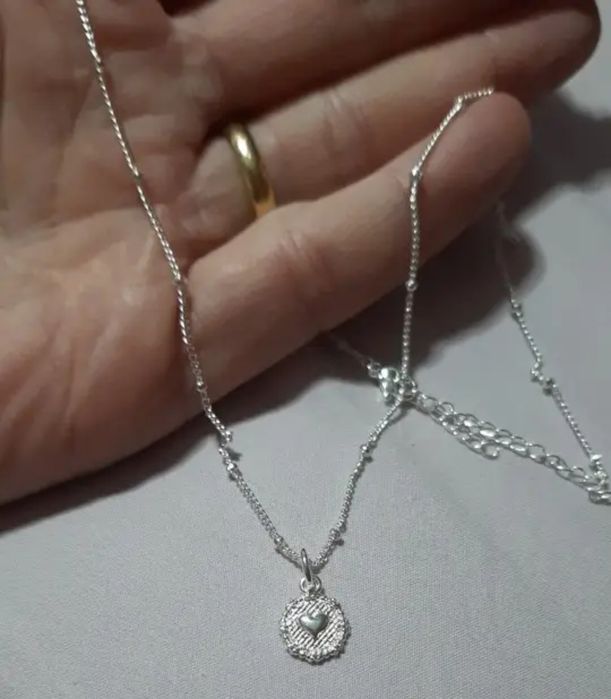 Цепочка с кулоном стерлинговое Серебро 925