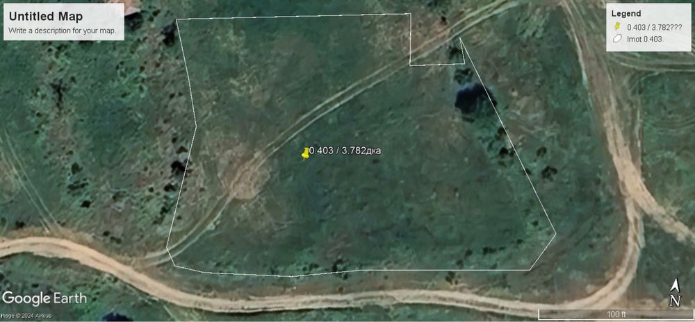 Продава се Парцел в Бургас, Изгрев - 6000 кв.м за 2 €/кв.м - Снимка #1