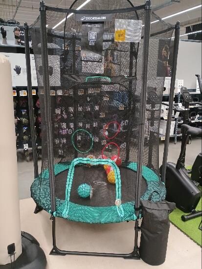 Trambulină de interior cu plasă de - produs resigilat Decathlon